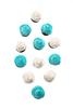 Turquoise&White Cupcake Set