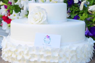 Wedding cake- White