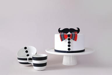 Mustaches Cake