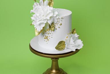 Миниатюрный свадебный торт