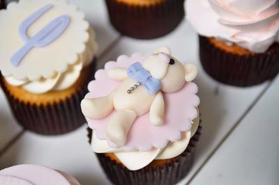 Newborn Girl Cupcakes