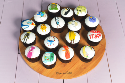 Children's drawings Cupcakes