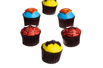 Marvel Heroes Cupcakes