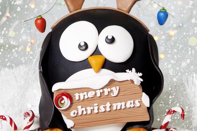 Рождественский пингвин